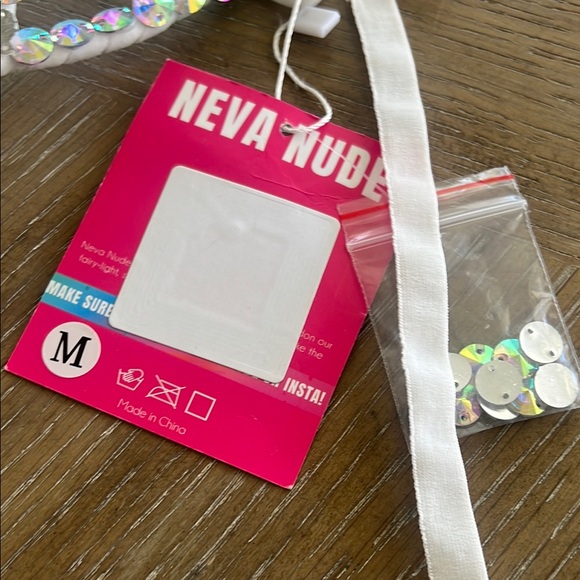 Iridescent Crystal Bra Top - Picture 4 of 5